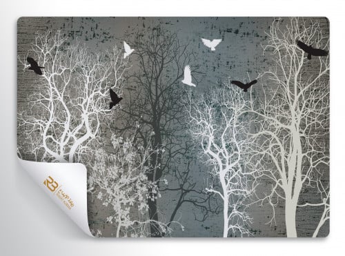 ورق جدران تصميم اشجار (رقم المنتج RB-j24)