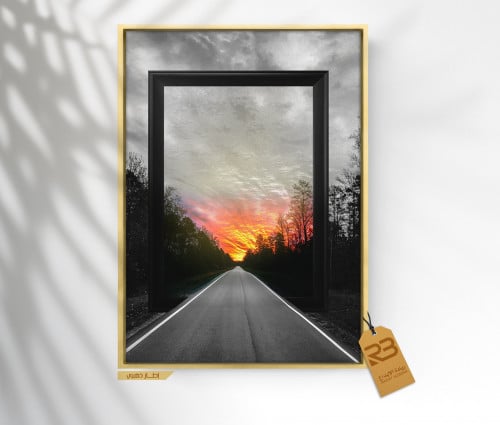 لوحة جدارية تصميم طبيعة (رقم المنتج RB-9-6)