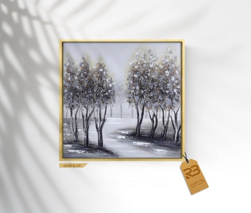 لوحة جدارية تصميم شجر (رقم المنتج RB-16-18)