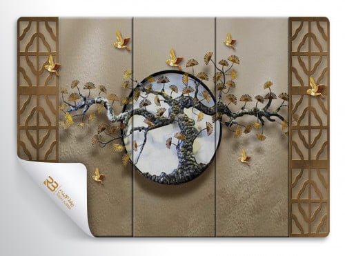 ورق جدران تصميم شجر (رقم المنتج RB-H-26)