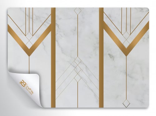 ورق جدران تصميم رخام (رقم المنتج RB-L-11)