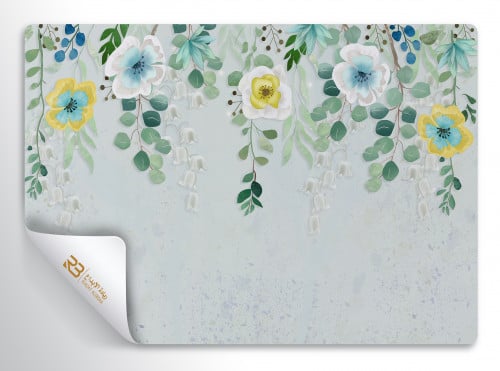 Rose Tree Design Wallpaper (Article No. RB-78)