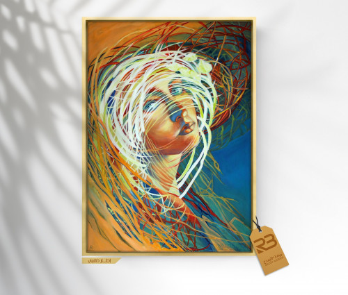 لوحة جدارية تصميم فناة رسم (رقم المنتجRB 5-(25) )