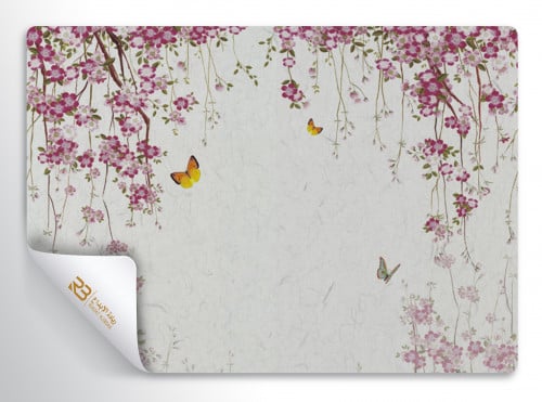 ورق جدران تصميم ورد (رقم المنتج RB-G41)