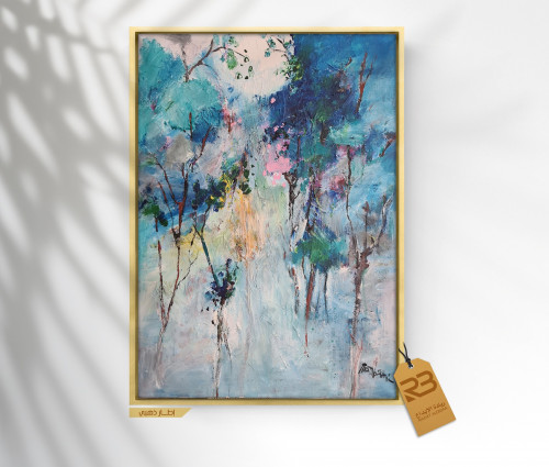 لوحة جدارية تصميم فن تشكيلي (رقم المنتج RB-12-22 )