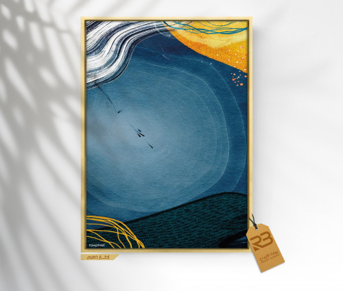 لوحة جدارية تصميم مودرن (رقم المنتج RB-16-45 )