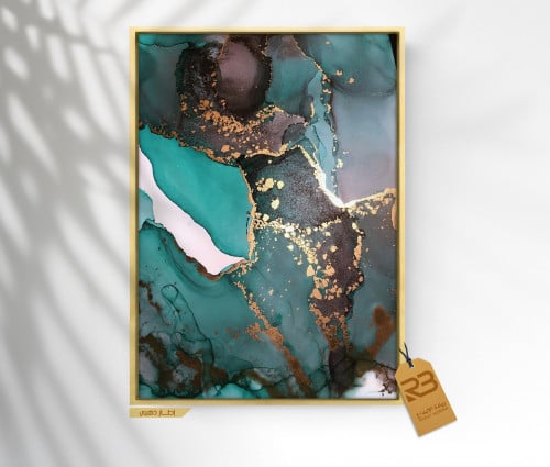 لوحة جدارية تصميم رخام (رقم المنتج RB-11-24 )