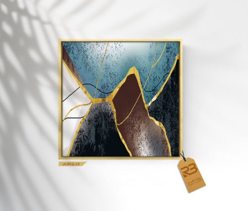 لوحة جدارية تصميم مودرن (رقم المنتج RB-17-51)