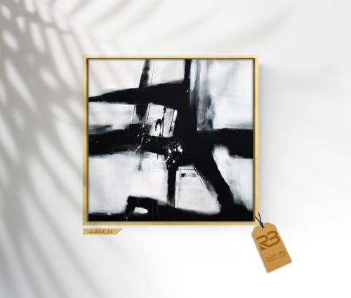 لوحة جدارية تصميم فن تشكيلي (رقم المنتج RB-12-20)