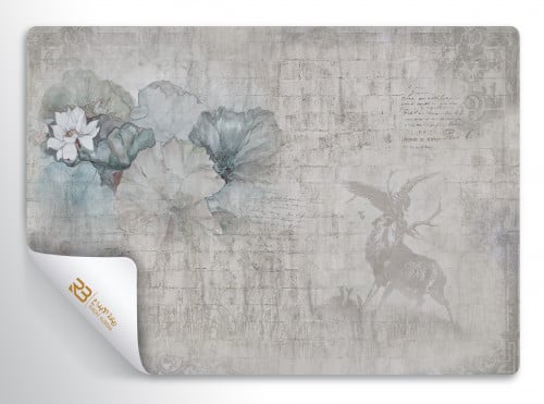 ورق جدران تصميم ورد (رقم المنتج RB-K-1)