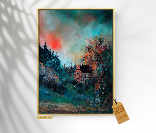 لوحة جدارية تصميم فن تشكيلي (رقم المنتجRB-4-26)