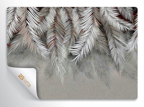 ورق جدران تصميم سعف (رقم المنتج RB-b3)