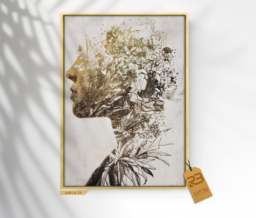 لوحة جدارية تصميم مودرن (رقم المنتجRB-4-13)