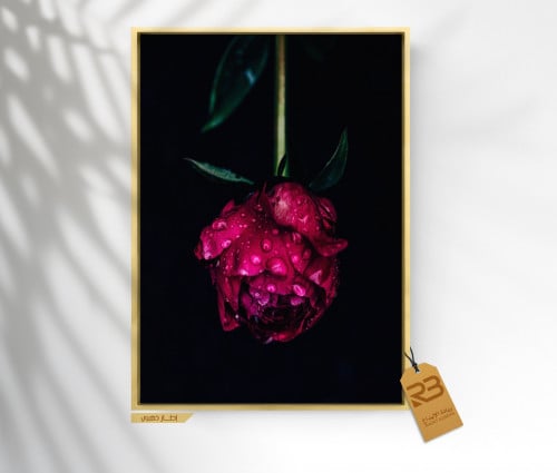 لوحة جدارية تصميم ورد (رقم المنتج RB-9-32 )