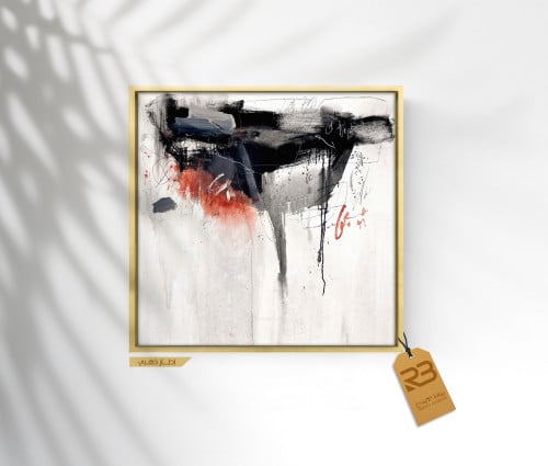 لوحة جدارية تصميم فن تشكيلي (رقم المنتج RB-14-26)