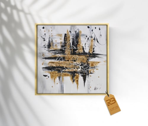 لوحة جدارية تصميم فن تشكيلي (رقم المنتجRB-3-20)