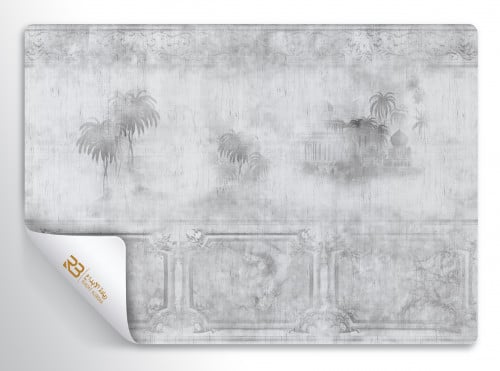 ورق جدران تصميم نخيل (رقم المنتج RB-19-14)