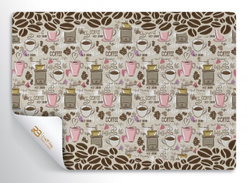 ورق جدران تصميم كافي (رقم المنتج RB-CO-2161)