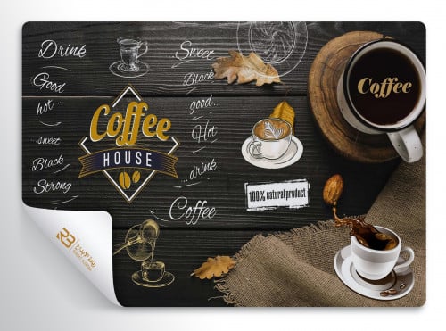 ورق جدران تصميم كافي (رقم المنتج RB-CO-2127)