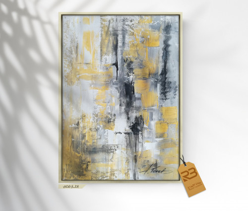 لوحة جدارية تصميم فن تشكيلي (رقم المنتج RB-12-14 )