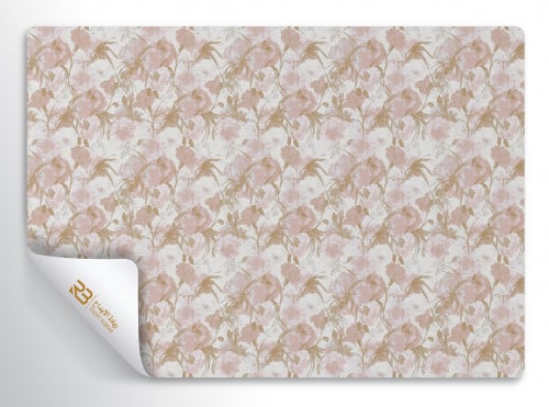 ورق جدران تصميم ورد (رقم المنتج RB-M-44)