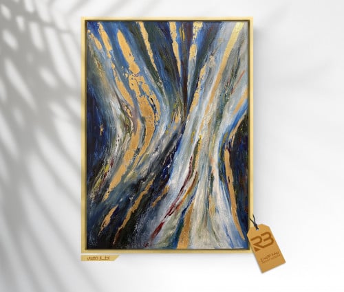 لوحة جدارية تصميم فن تشكيلي (رقم المنتج RB-13-14 )