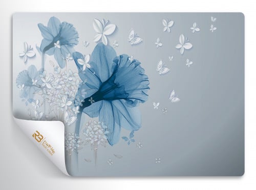 ورق جدران تصميم ورد (رقم المنتج RB-H44)