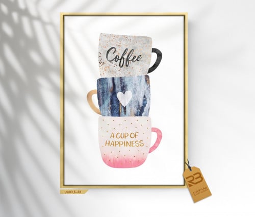 لوحة جدارية تصميم شبابي (رقم المنتج RB-50-19-19 )