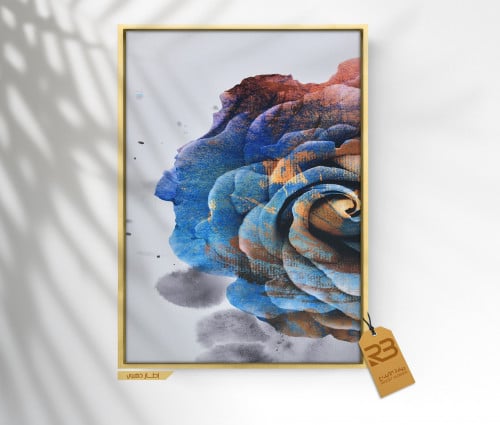 لوحة جدارية تصميم ورد (رقم المنتج RB-2-9-1 )