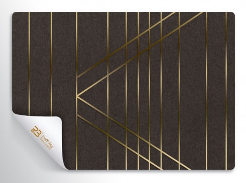 ورق جدران تصميم بديل ستيل (رقم المنتج RB-ST-45)