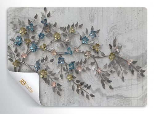 Rose Tree Design Wallpaper (Article No. RB-E8)