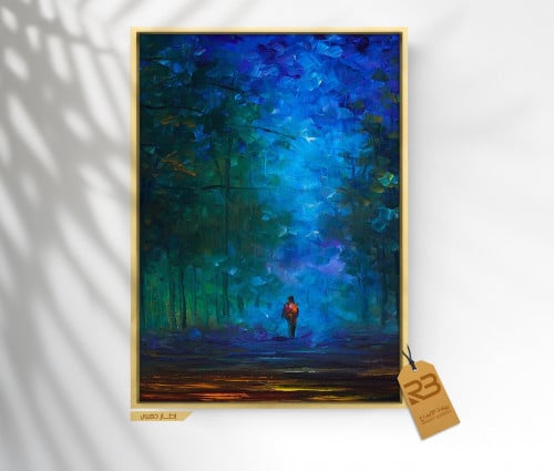 لوحة جدارية تصميم فن تشكيلي (رقم المنتج RB-7-35 )