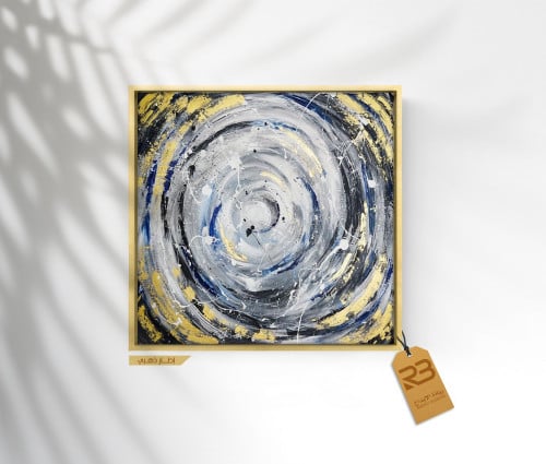 لوحة جدارية تصميم فن تشكيلي (رقم المنتج RB-15-14)