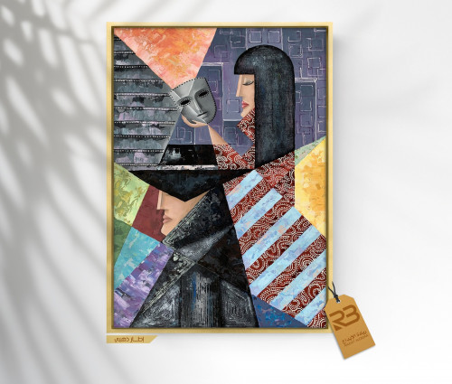 لوحة جدارية تصميم مودرن (رقم المنتج RB-13-6 )