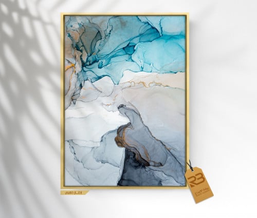 لوحة جدارية تصميم رخام (رقم المنتجRB-2-27)