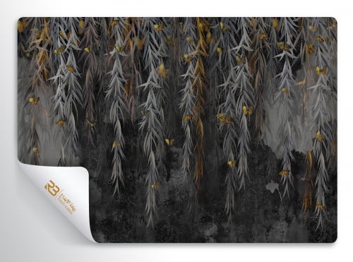 Rose Tree Design Wallpaper (Article No. RB-78)