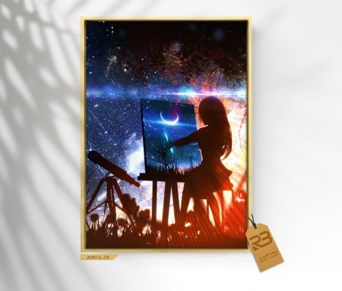 لوحة جدارية تصميم أنميشن (رقم المنتج RB-8-16 )