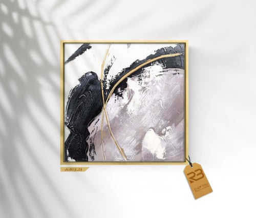 لوحة جدارية تصميم فن تشكيلي (رقم المنتج RB-14-40)
