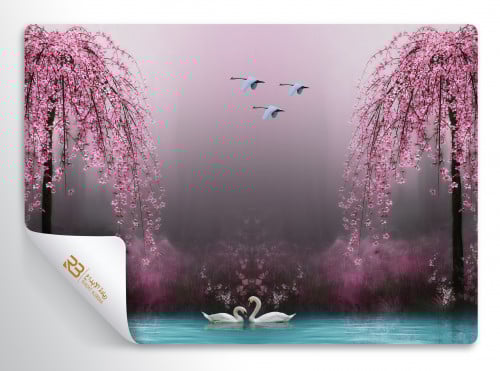 Rose Tree Design Wallpaper (Article No. RB-78)