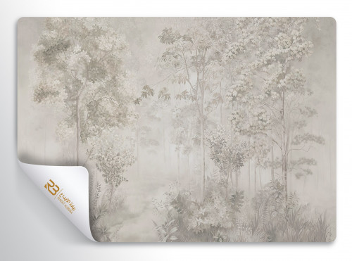 ورق جدران تصميم شجر (رقم المنتج RB-L-46)