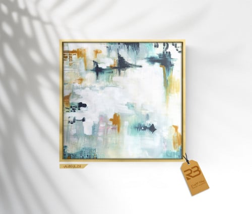 لوحة جدارية تصميم فن تشكيلي (رقم المنتج RB-6-2)