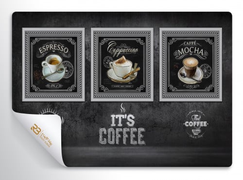 ورق جدران تصميم كافي (رقم المنتج RB-CO-2156)