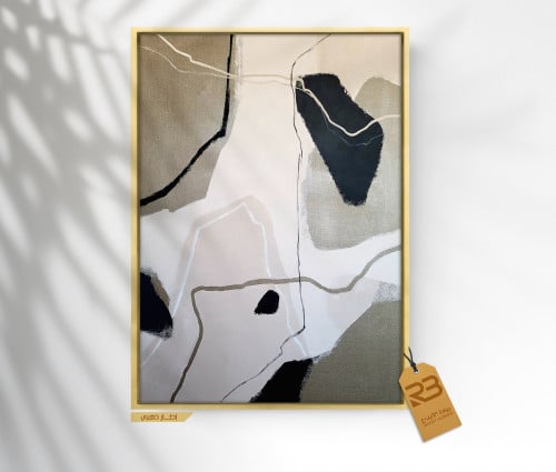 لوحة جدارية تصميم فن تشكيلي (رقم المنتج RB-16-47 )