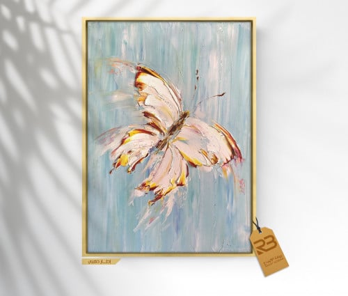 لوحة جدارية تصميم فراشة (رقم المنتج RB-15-18 )