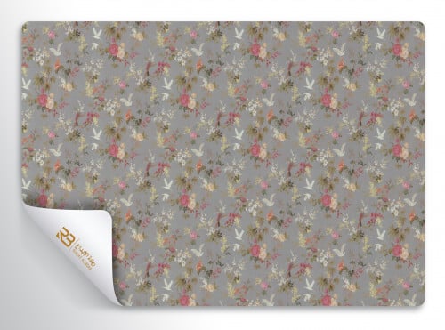 ورق جدران تصميم نقشات ورد (رقم المنتج RB-19-13)