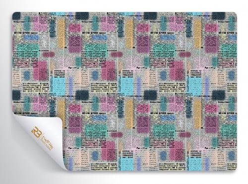 ورق جدران تصميم نقشات (رقم المنتج RB-L-43)