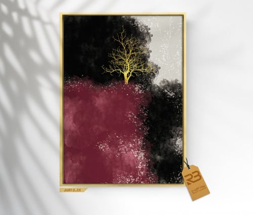 لوحة جدارية تصميم مودرن (رقم المنتج RB-18-2 A3 )