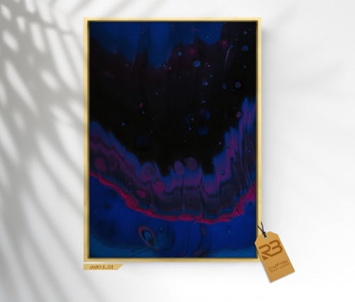 لوحة جدارية تصميم فن تشكيلي (رقم المنتج RB-9-14 )