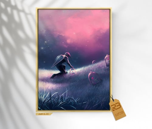 لوحة جدارية تصميم أنميشن (رقم المنتج RB-9-2 )