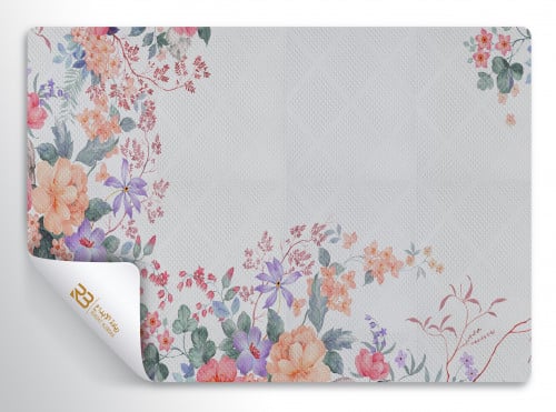 ورق جدران تصميم ورد (رقم المنتج RB-L-42)